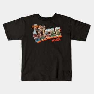 Greetings from Las Vegas Nevada Kids T-Shirt